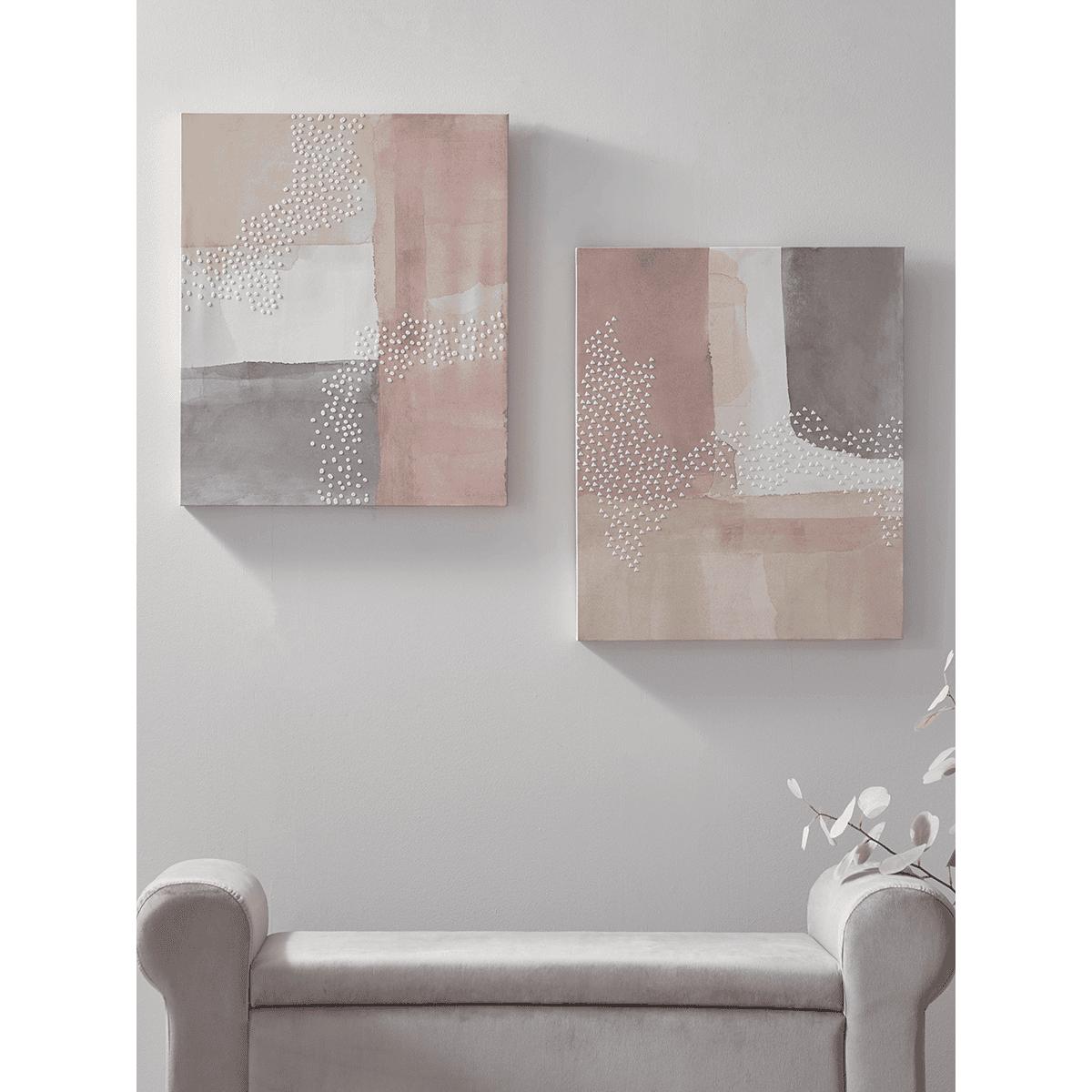 Blush Block Canvas - Verticle – image 2