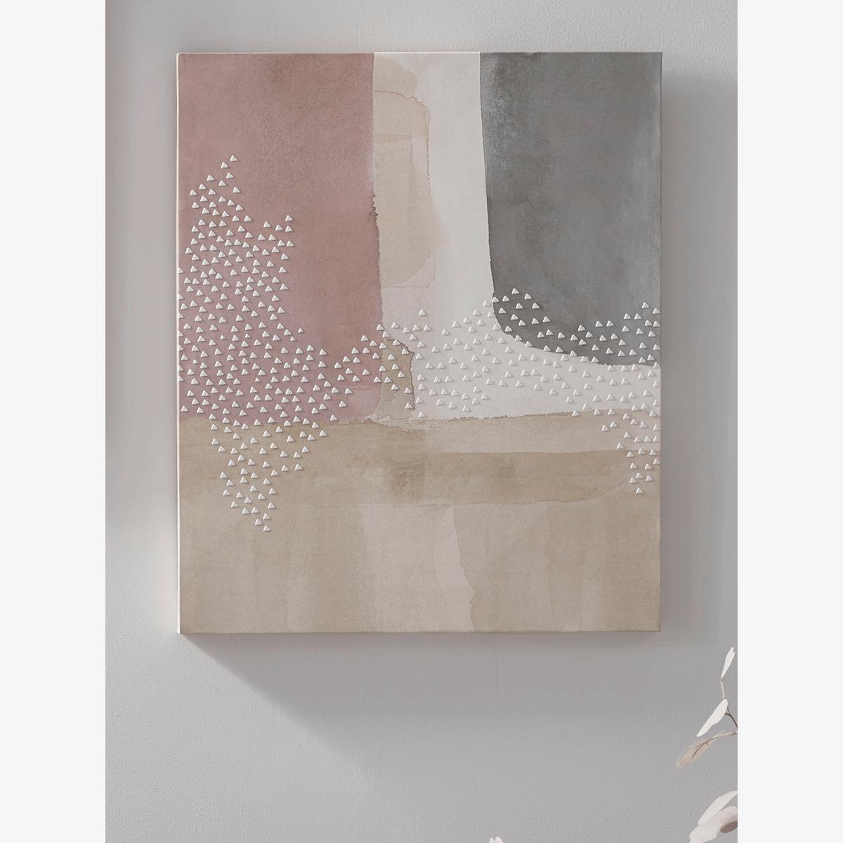 Blush Block Canvas - Verticle – image 1