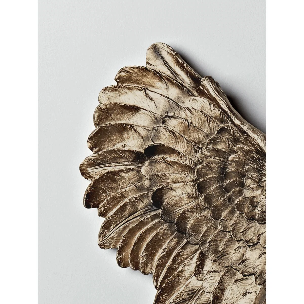 Antique Gold Angel Wings – image 2
