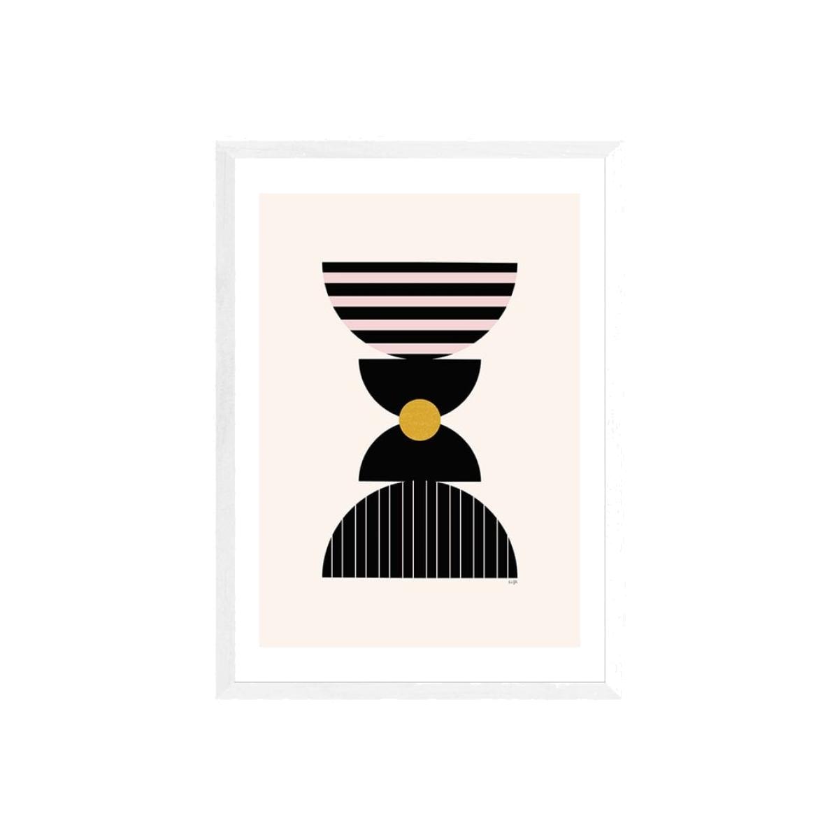 Art of Balance, Graphic Print Colour: White, Size: A2 – image 1
