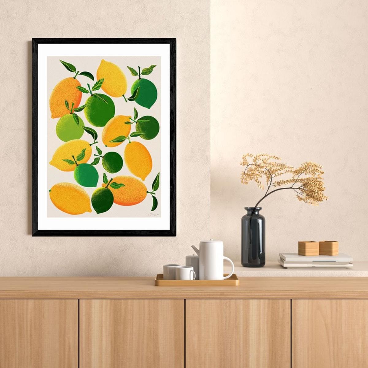 Mediterranean Garden, Graphic Print Colour: Unframed, Size: A1 – image 2