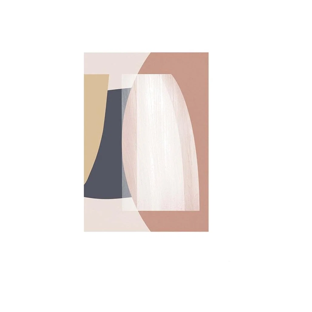 Neutral Shapes VI, Abstract Print Colour: Unframed, Size: A1