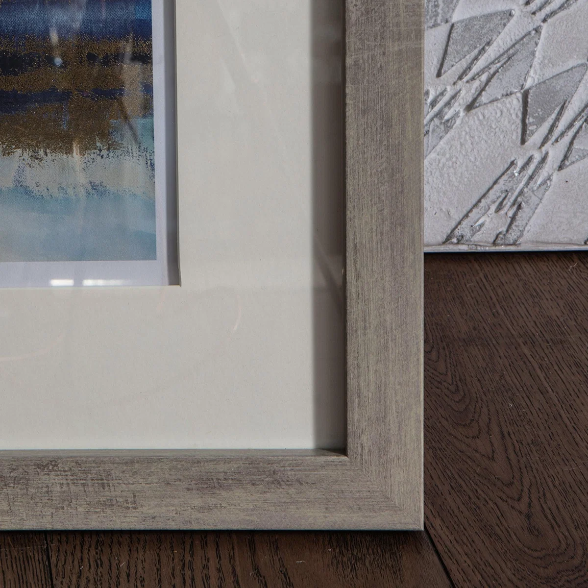 Set of 2 Francis Framed Art Blue – image 2