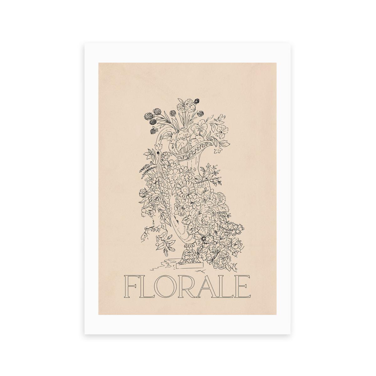 East End Prints Florale II Print Natural – image 2