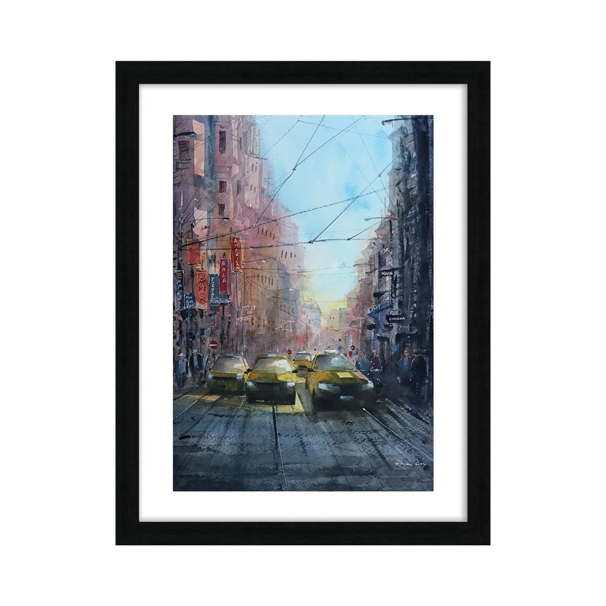 The Art Group New York Framed Print MultiColoured – image 2