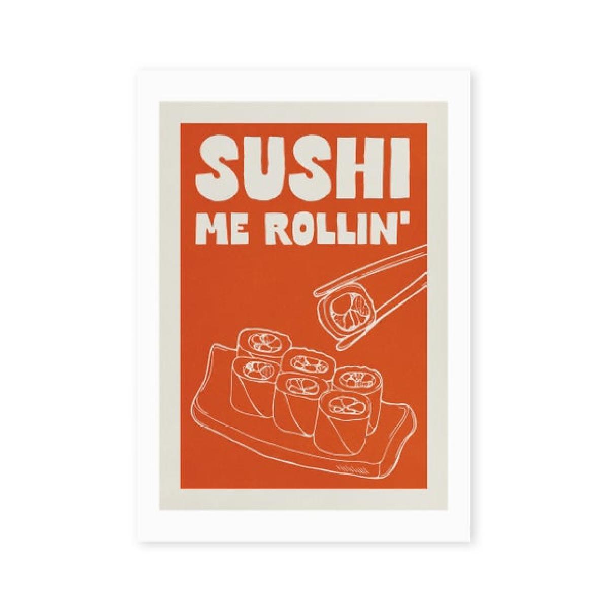East End Prints Sushi Me Rollin Print – image 2
