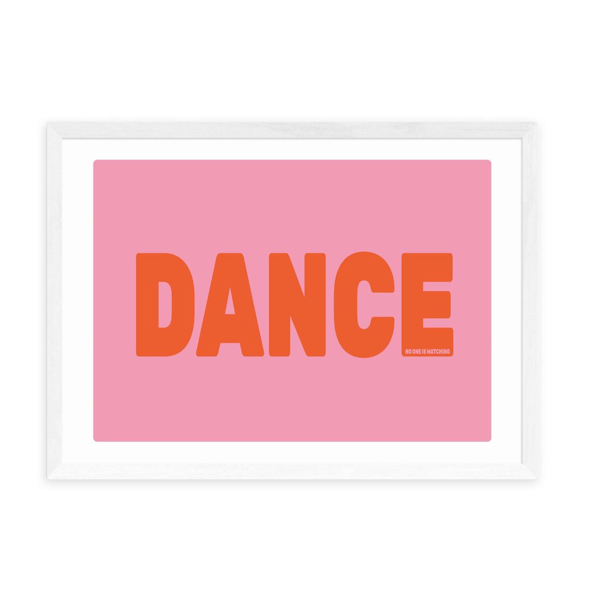 East End Prints Dance Framed Print Pink – image 2