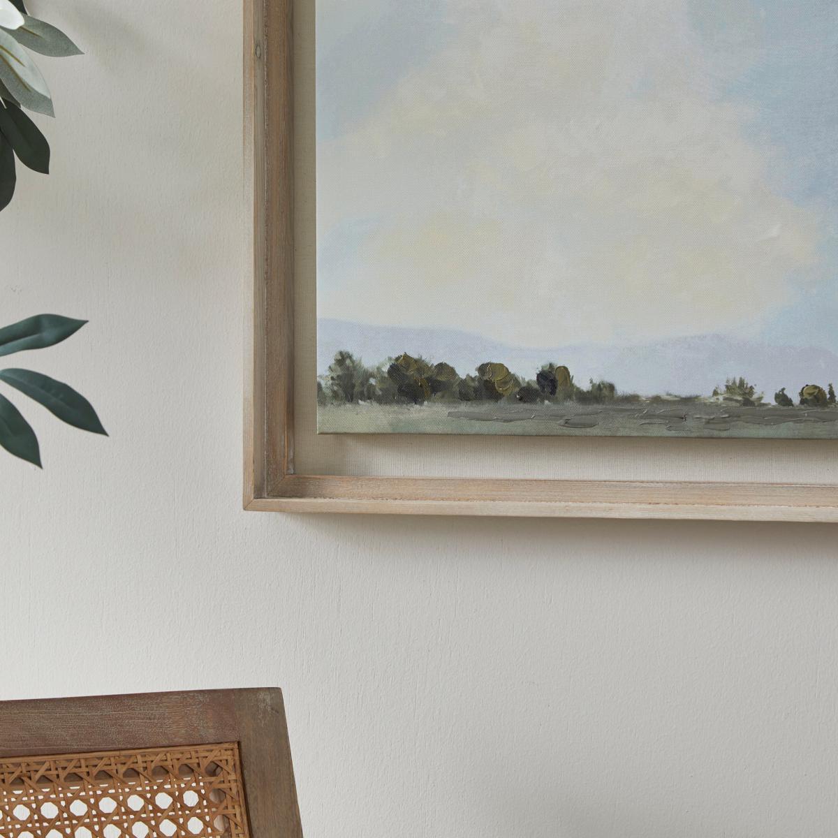 Churchgate Sky Framed Print Light Blue – image 2
