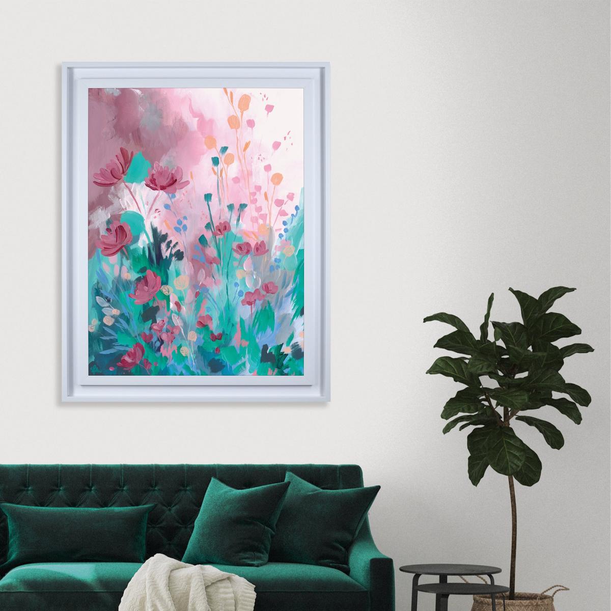 The Art Group Fantasie LVII Framed Print Pink – image 1