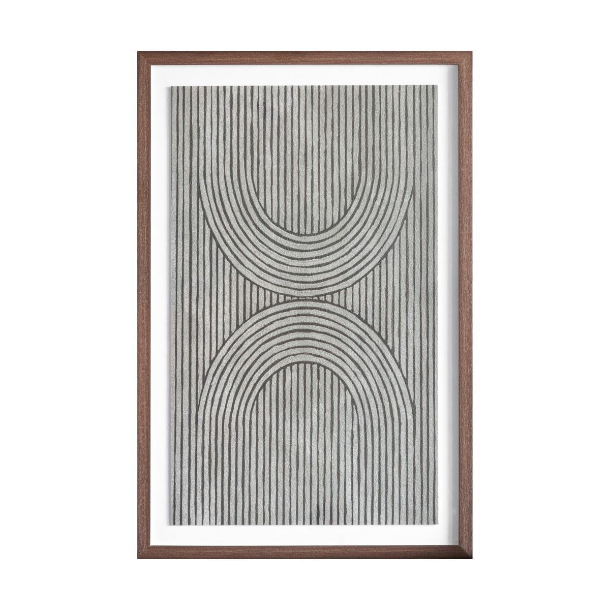 Camilla II Framed Art Black and white – image 2