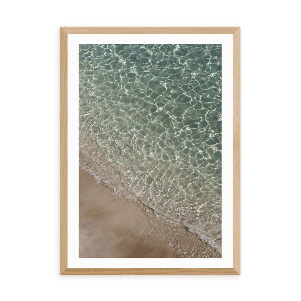 East End Prints Where Sand and Water Print Blue/Brown – image 2