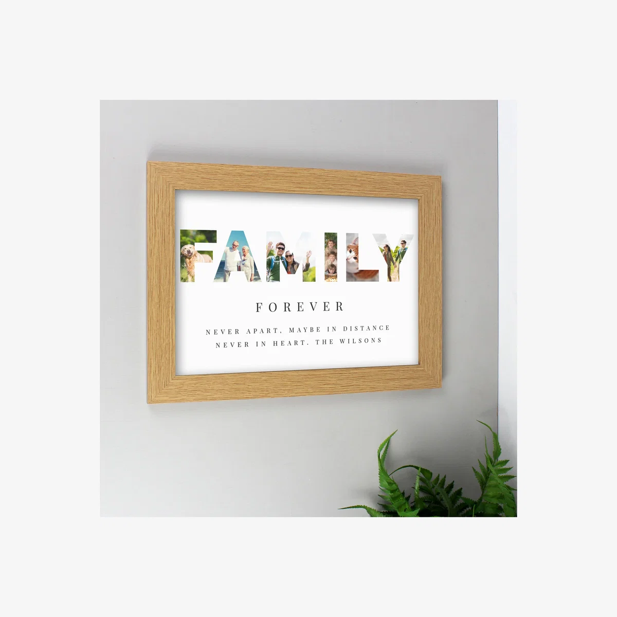 Personalised Family Framed Print