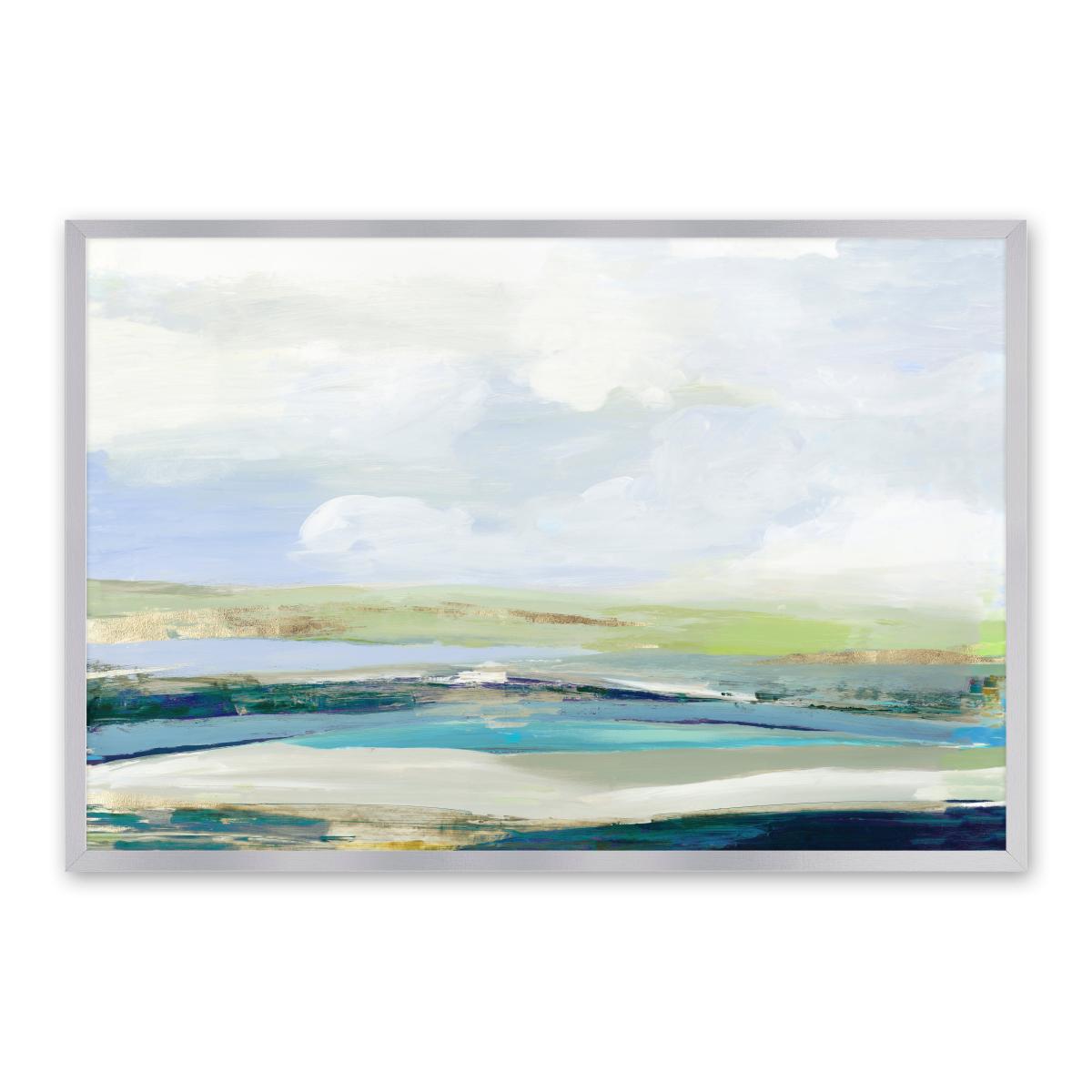 Happy Landscape by Tom Reeves Framed Print MultiColoured – image 2