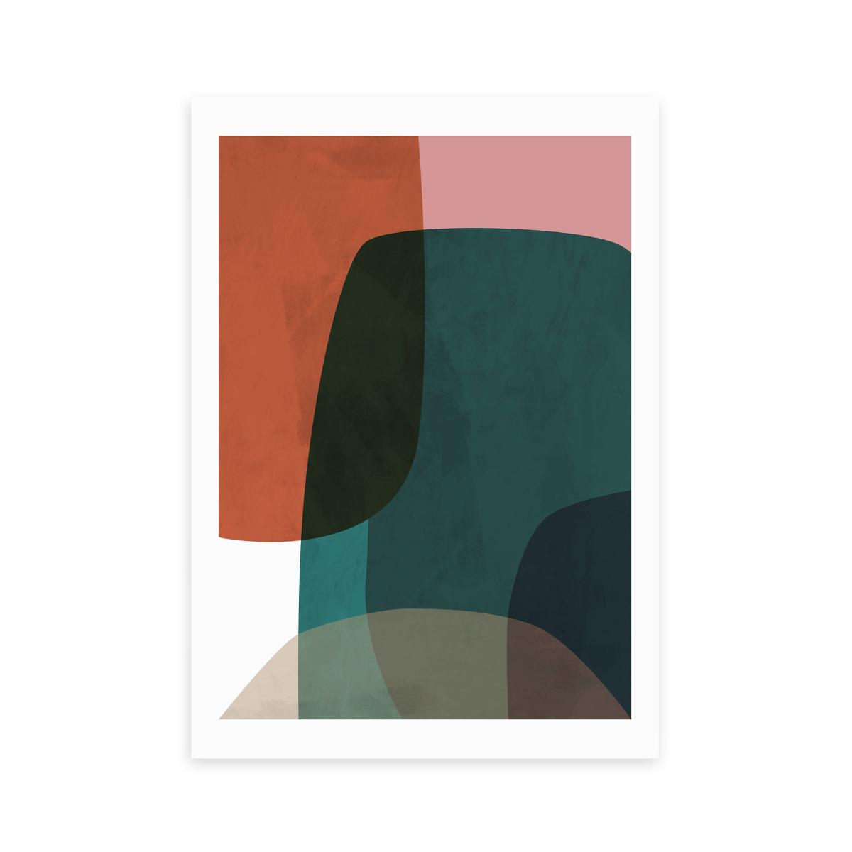 East End Prints Contrast Print MultiColoured – image 2