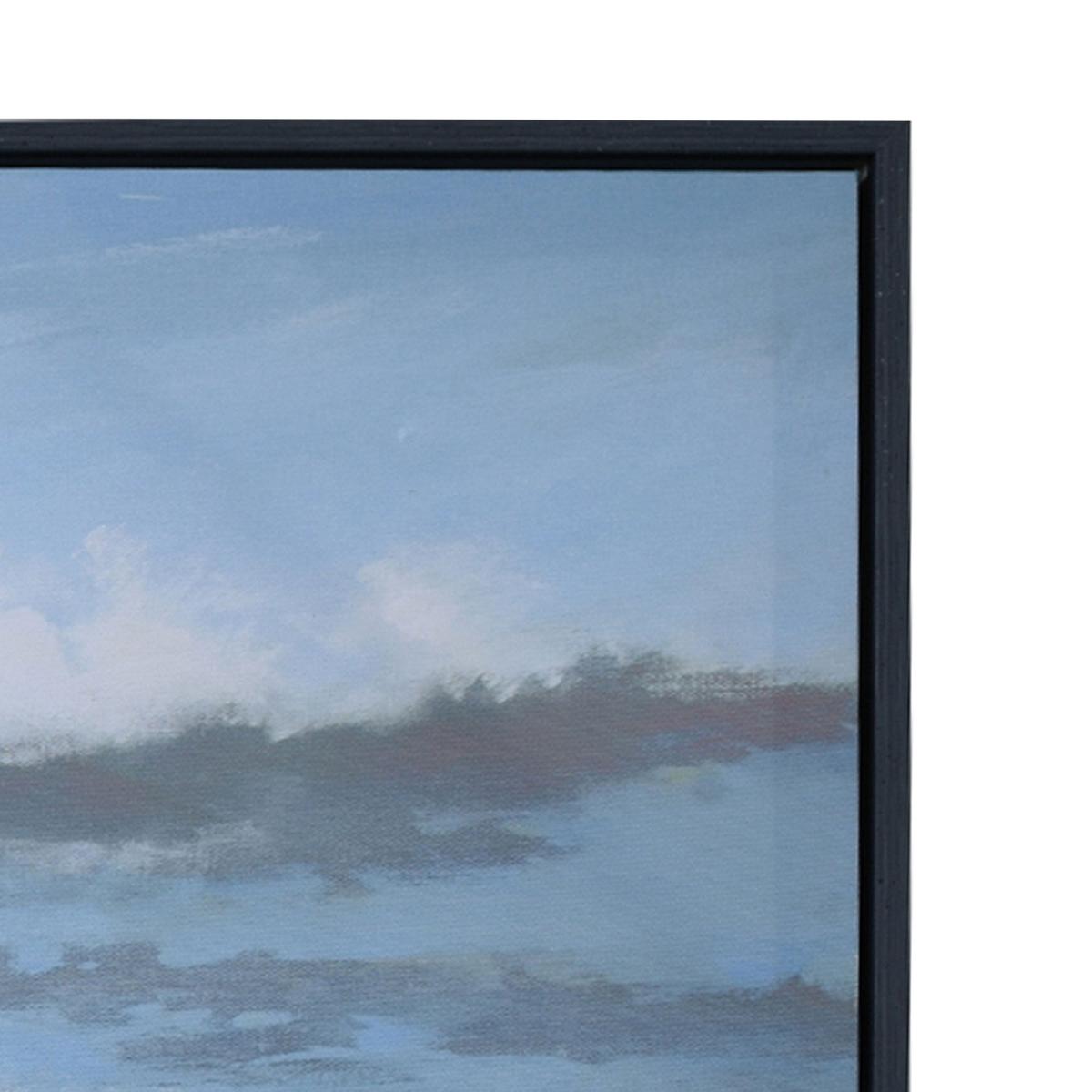 The Art Group Premium Edit A Bright Day Framed Canvas Blue – image 2