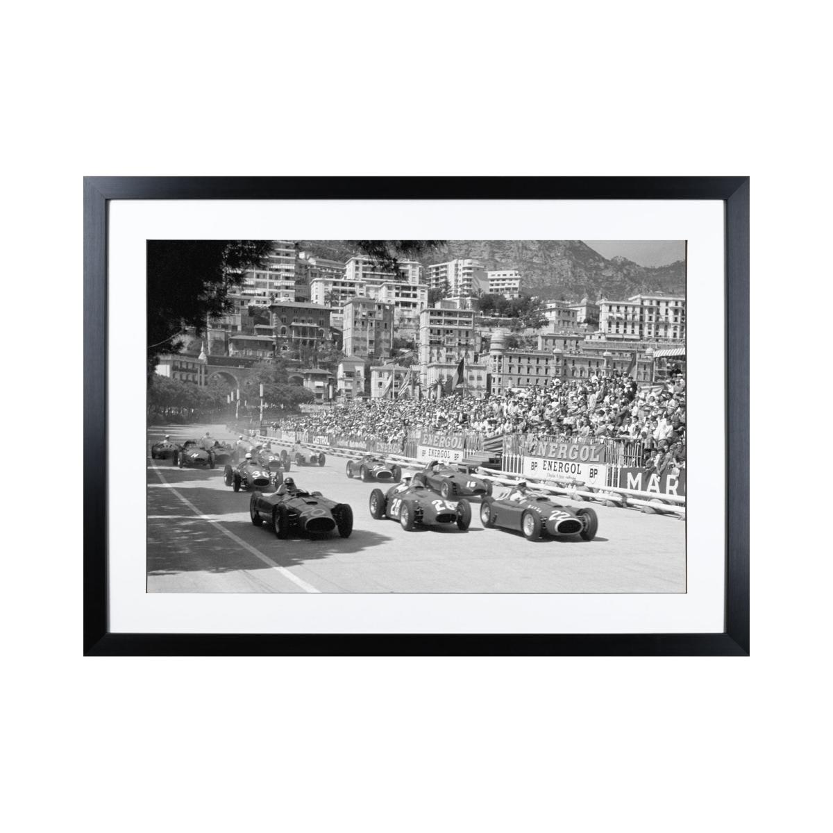 The Art Group Grand Prix De Monaco Framed Print Black and white – image 2