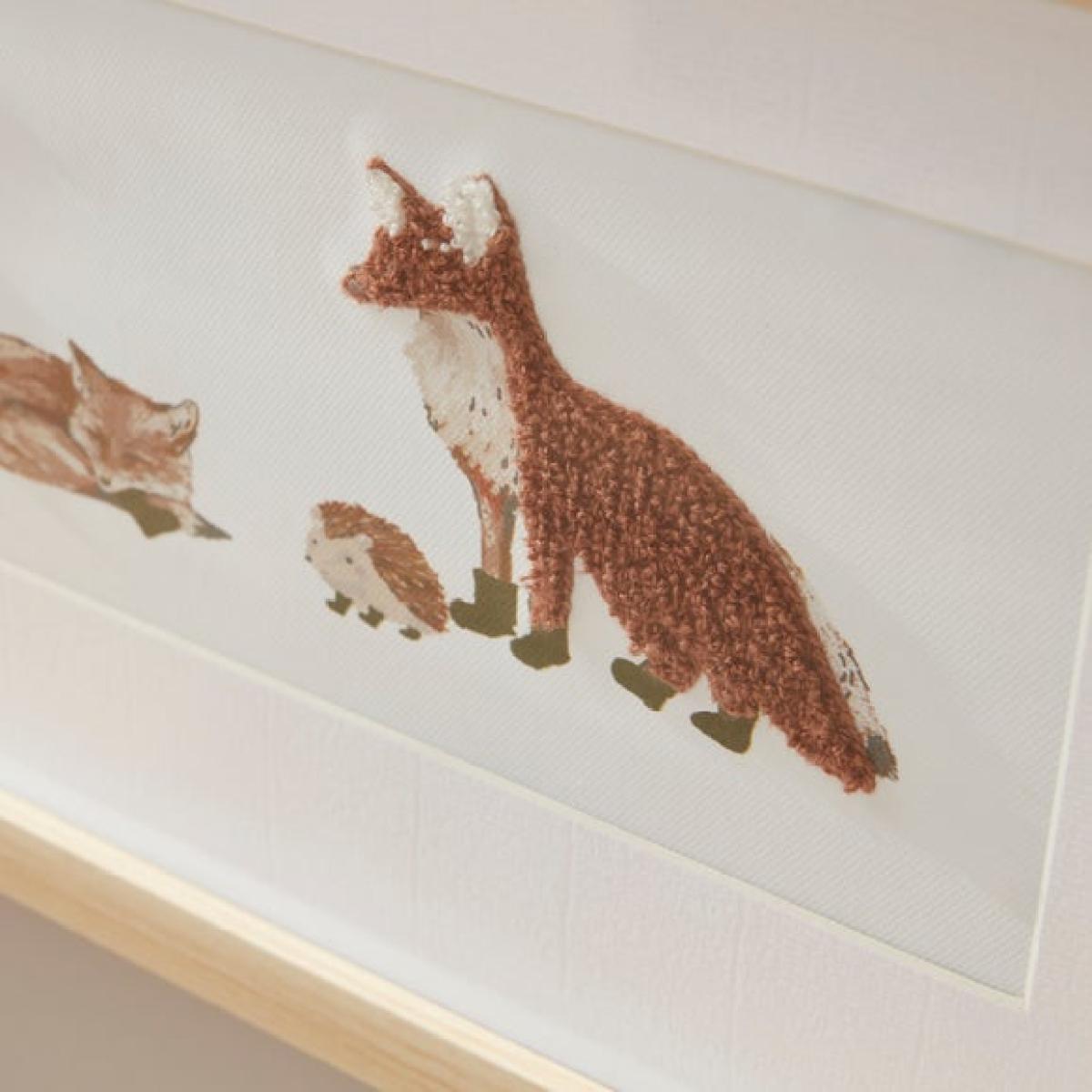 Fluffy Fox Framed Print – image 2