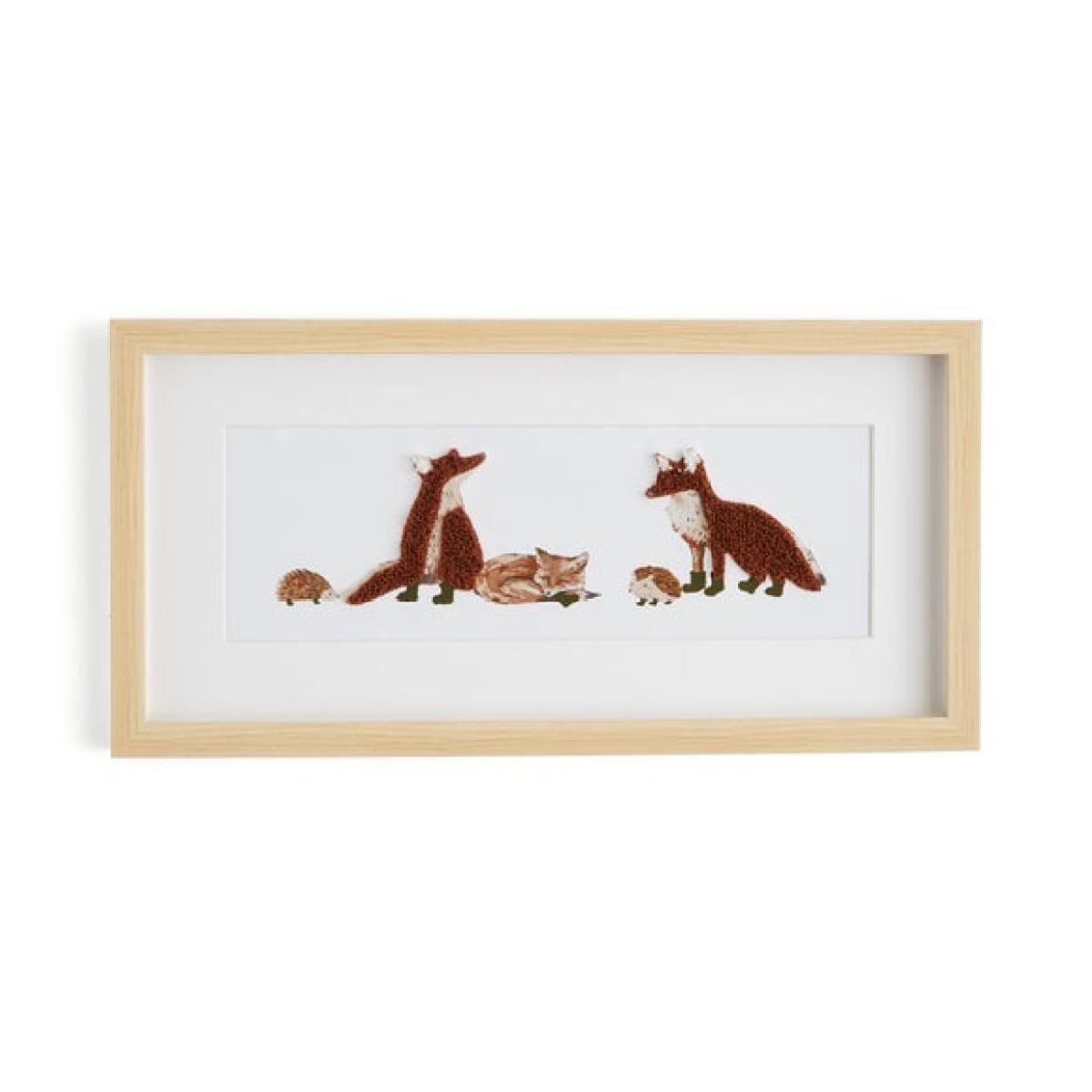 Fluffy Fox Framed Print – image 3