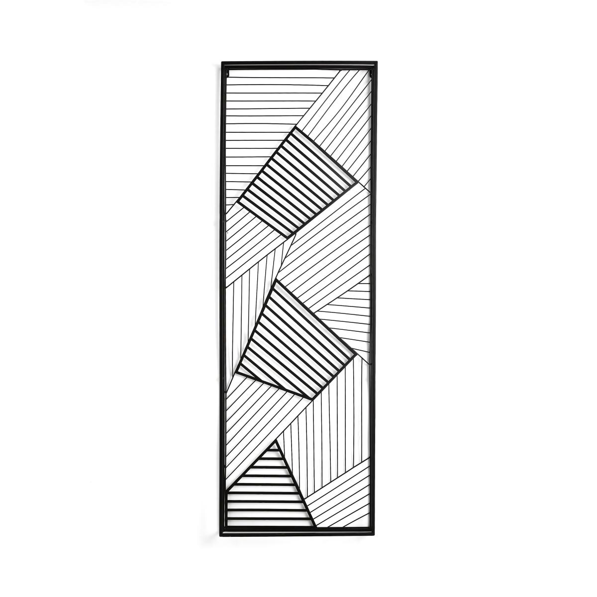 Indoor Outdoor London Panels Wall Art 1.2m Black – image 5