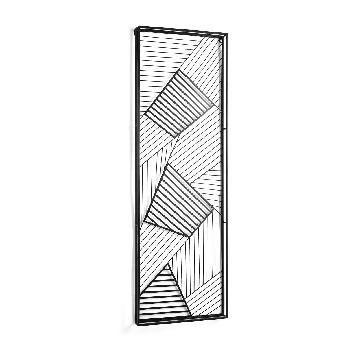 Indoor Outdoor London Panels Wall Art 1.2m Black – image 6