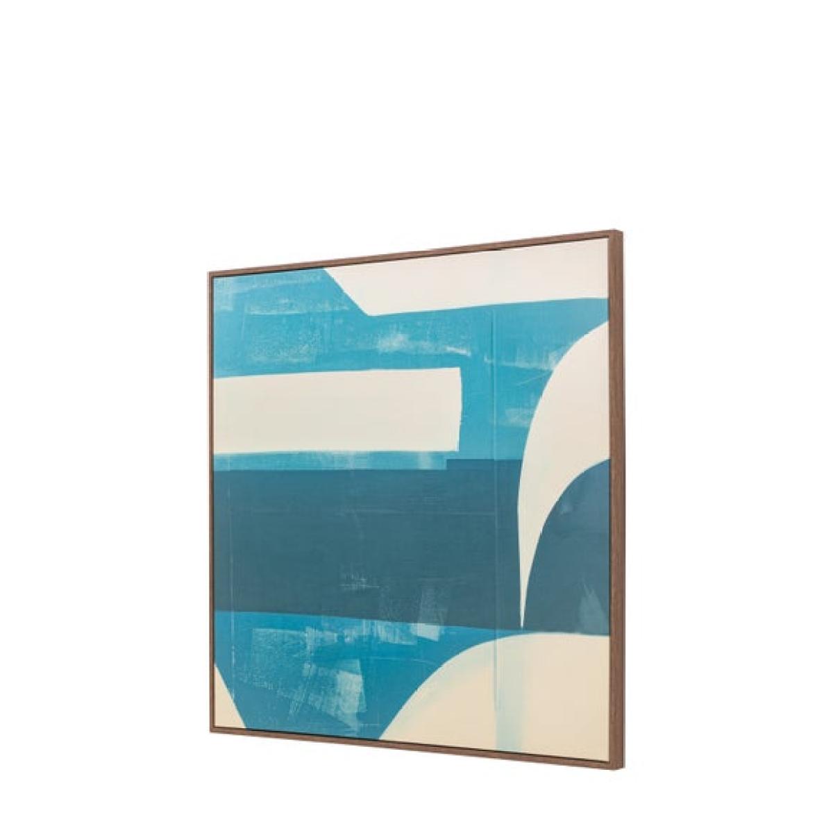 Cedar & Sage Topaz Abstract Framed Canvas – image 4