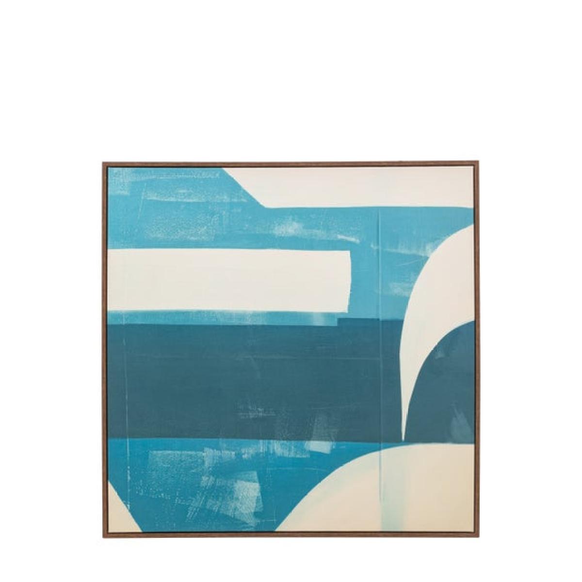 Cedar & Sage Topaz Abstract Framed Canvas – image 5