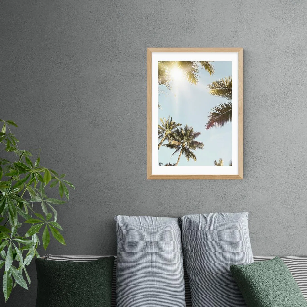 East End Prints Sunny Print Blue – image 1