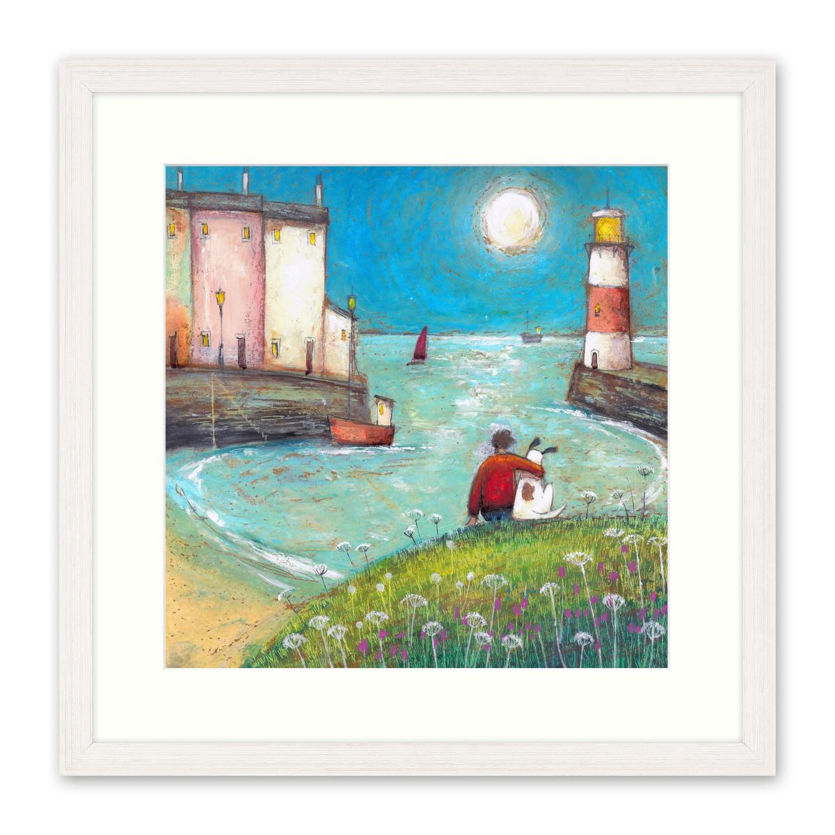 Precious Moments by Mark Lambert Framed Print Blue – image 2
