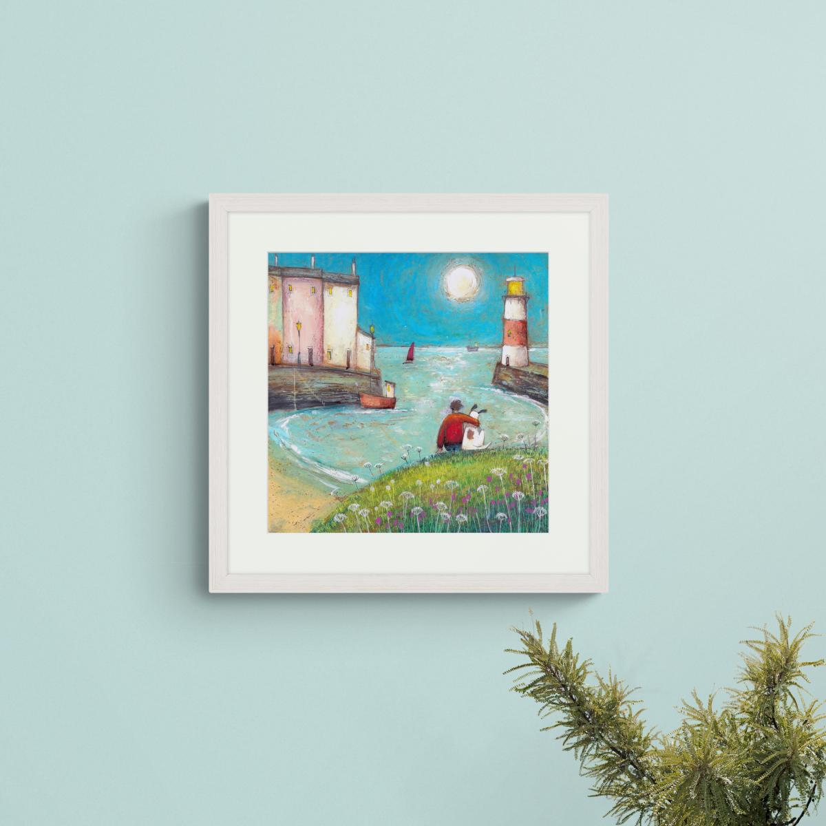 Precious Moments by Mark Lambert Framed Print Blue – image 1