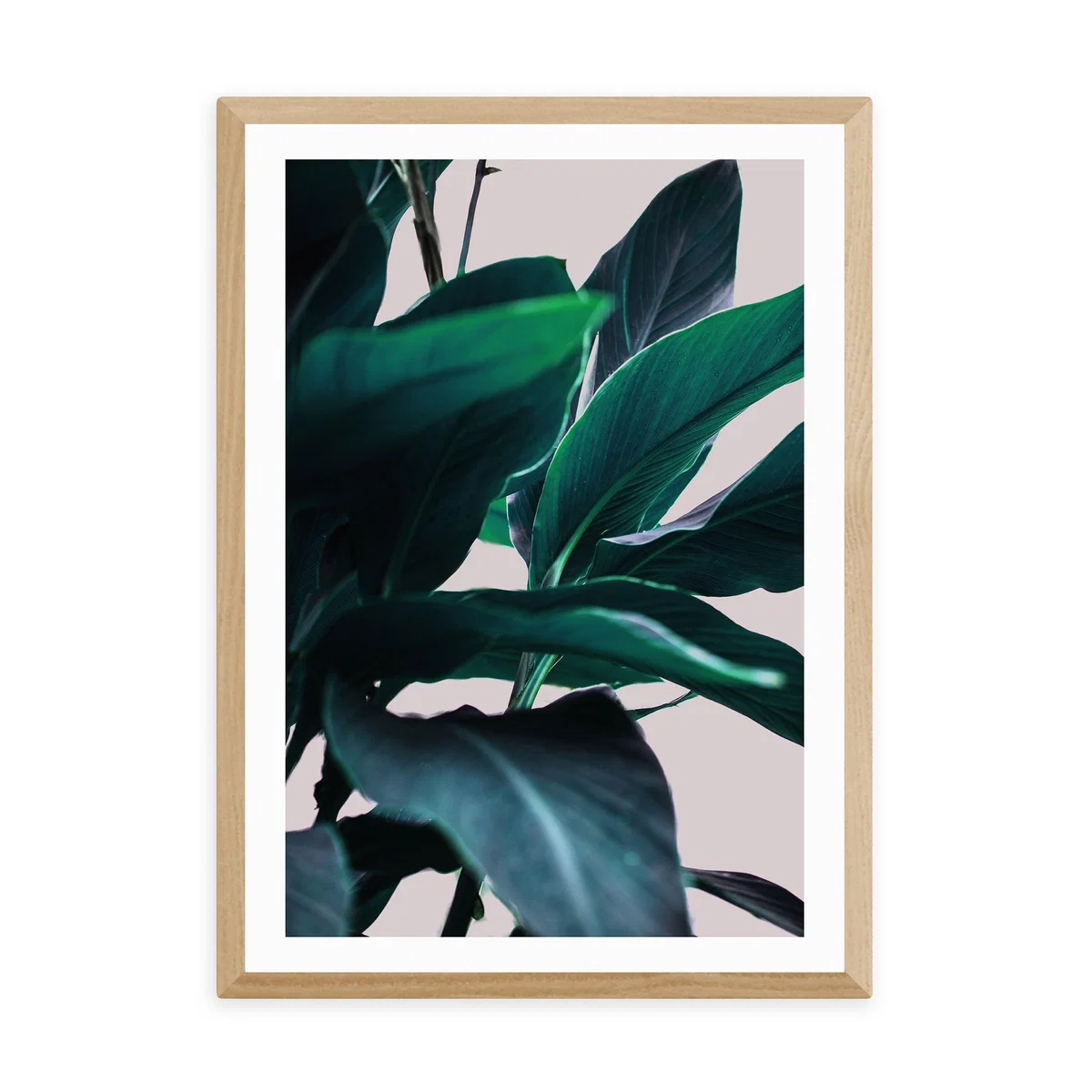 East End Prints Leaves IV Print Green – image 2