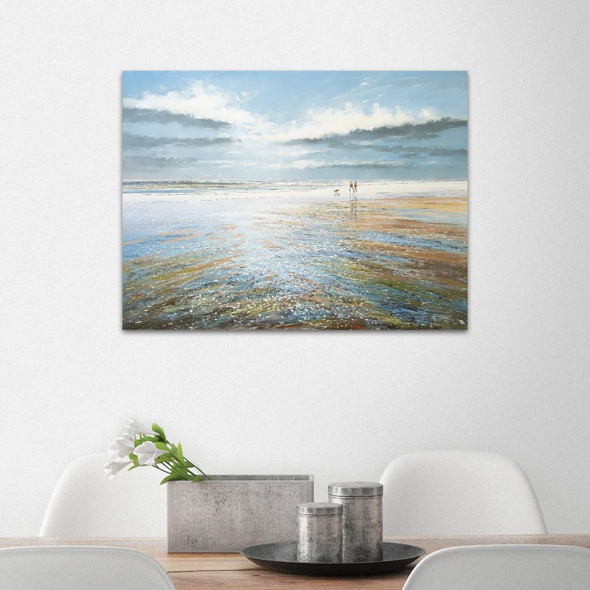 The Art Group A Bright Day Canvas MultiColoured – image 1