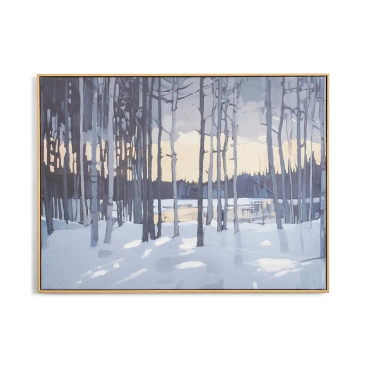 Winter Forest Framed Canvas – image 3
