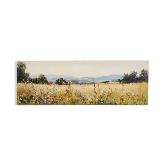 Mountain Meadow Landscape XL Canvas – image 3