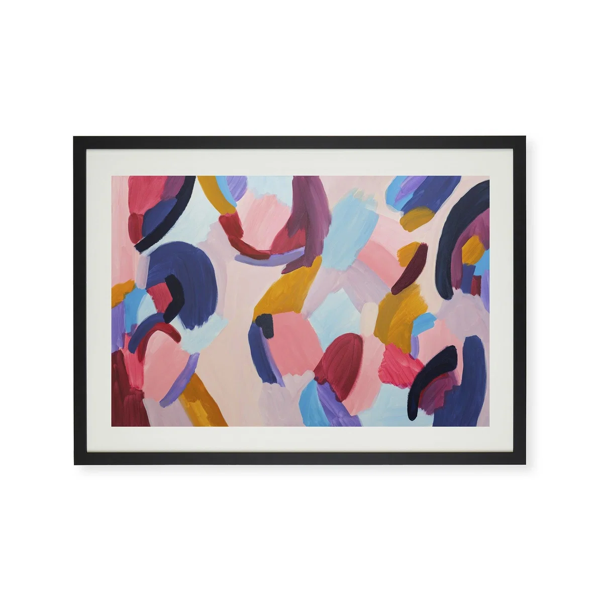 Lucy Donovan Art Delphie Print MultiColoured – image 2