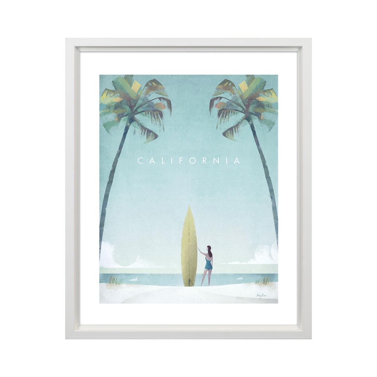 The Art Group California Framed Print Blue – image 2