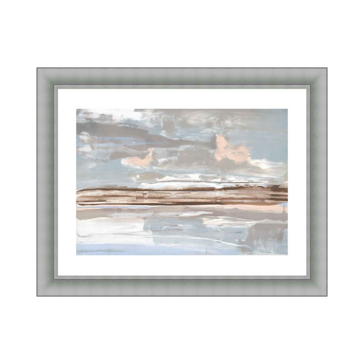 The Art Group Taupe Sands Framed Print Blue – image 2