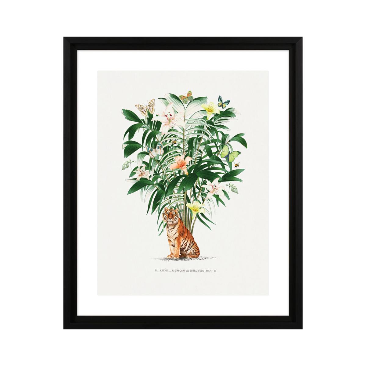 The Art Group Tiger Palm Framed Print Green – image 2