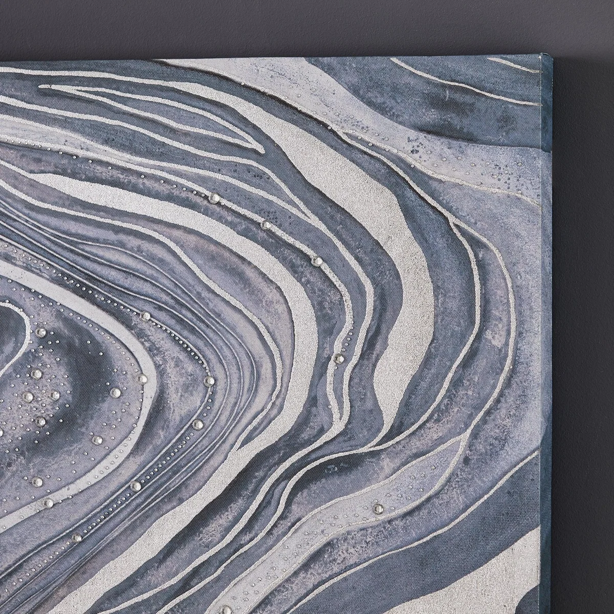 Large Marble Canvas Grey – image 2