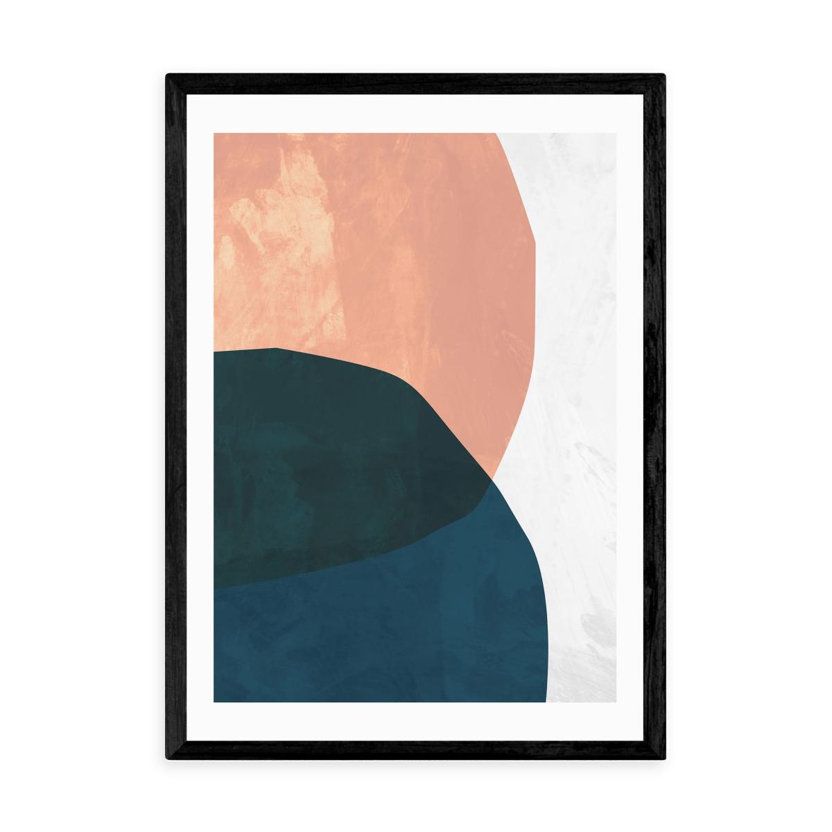 East End Prints Two Faces Print MultiColoured – image 2