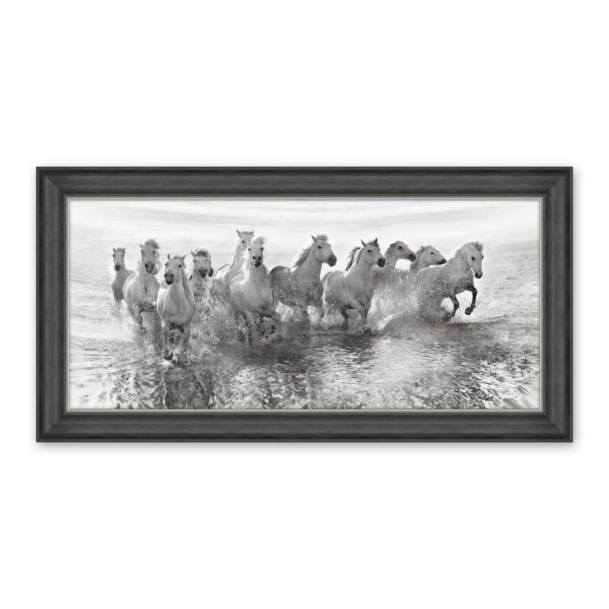 Illusion of Power by Golubenko Framed Print Black and white – image 2