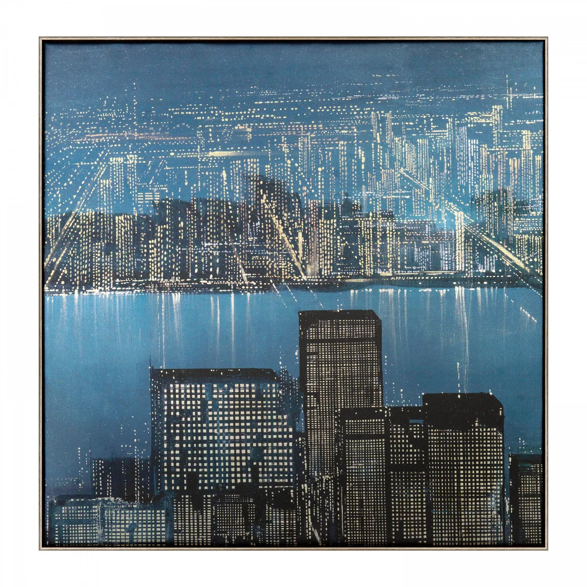 Night Life Framed Canvas – image 3