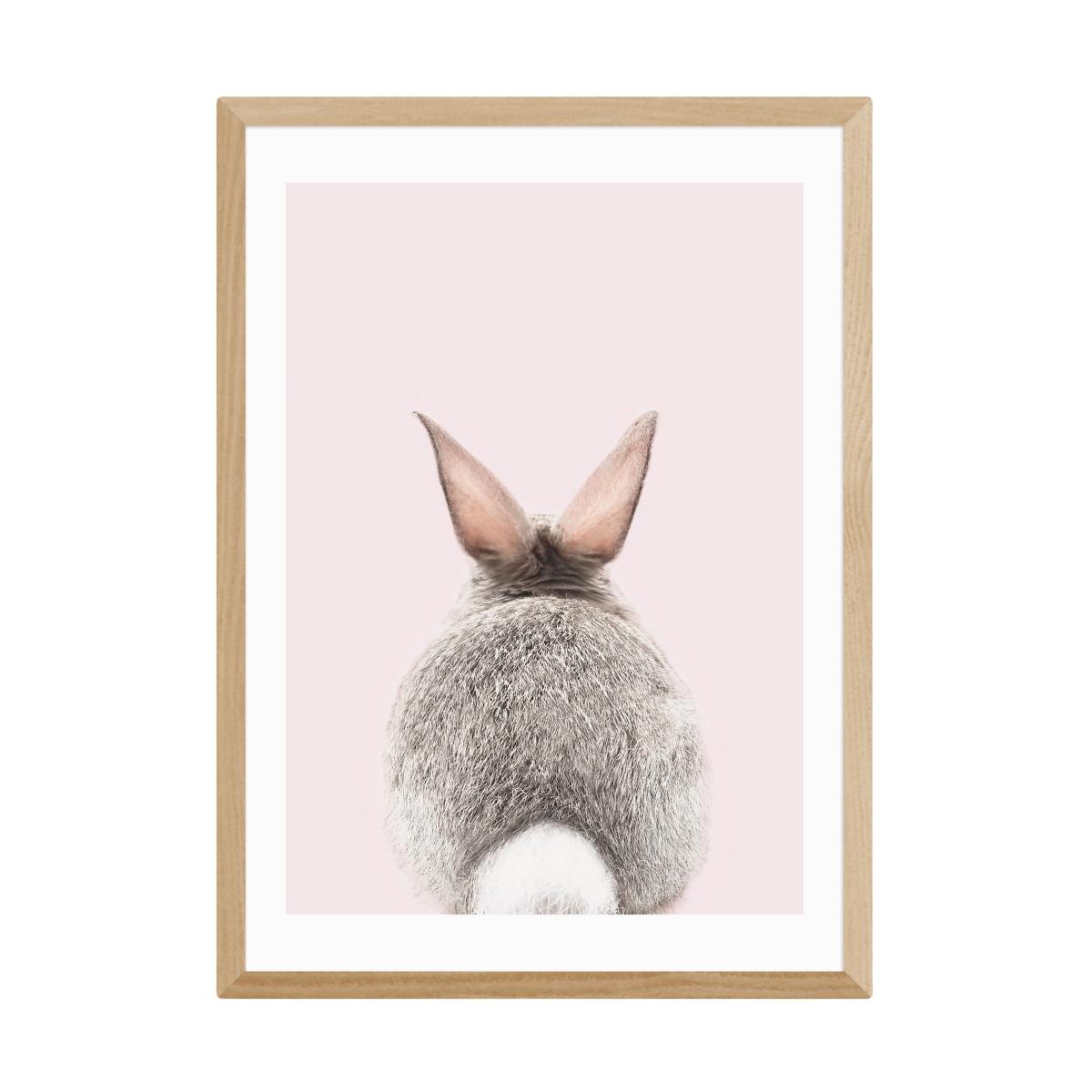 East End Prints Baby Bunny Tail Print Pink – image 2