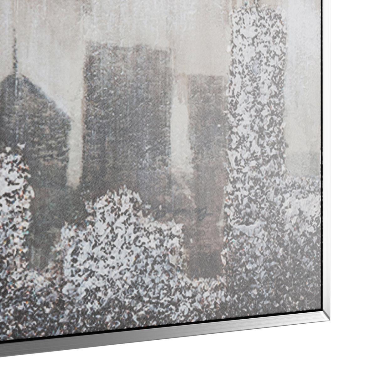 Grey Crityscape Canvas Grey and Brown – image 2