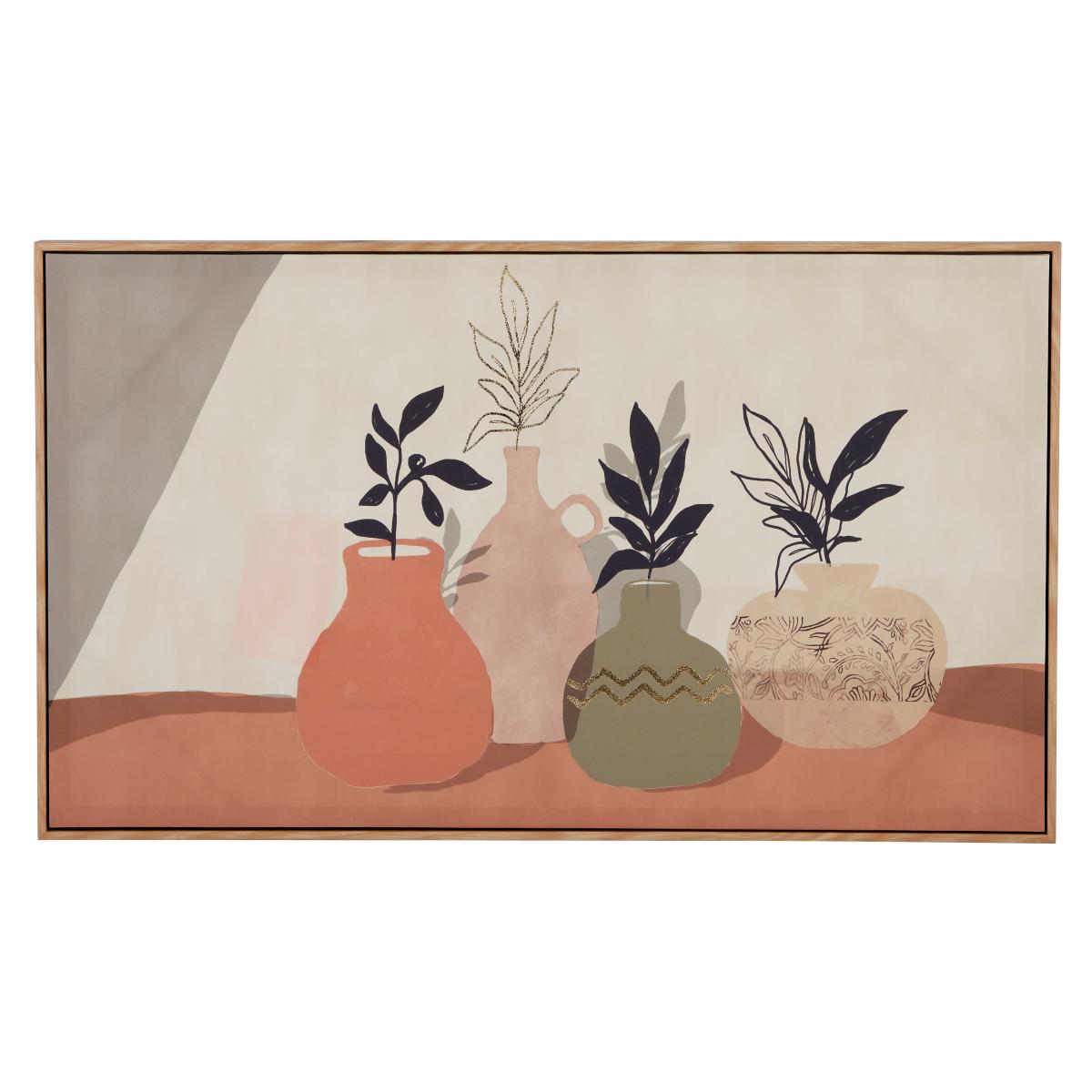 Global Floral Capped Canvas 50x85cm Pink – image 3