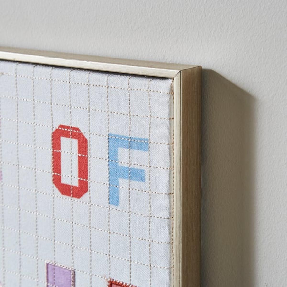 House of Fun Embroidered Wall Art – image 2