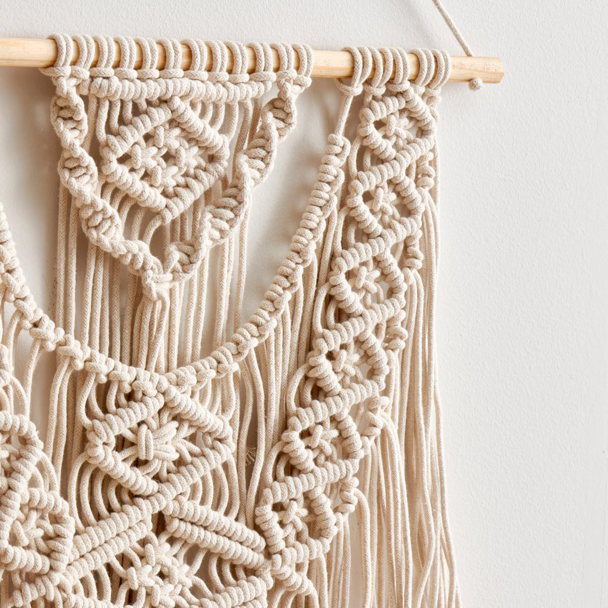Macrame Wall Hanging Natural – image 2