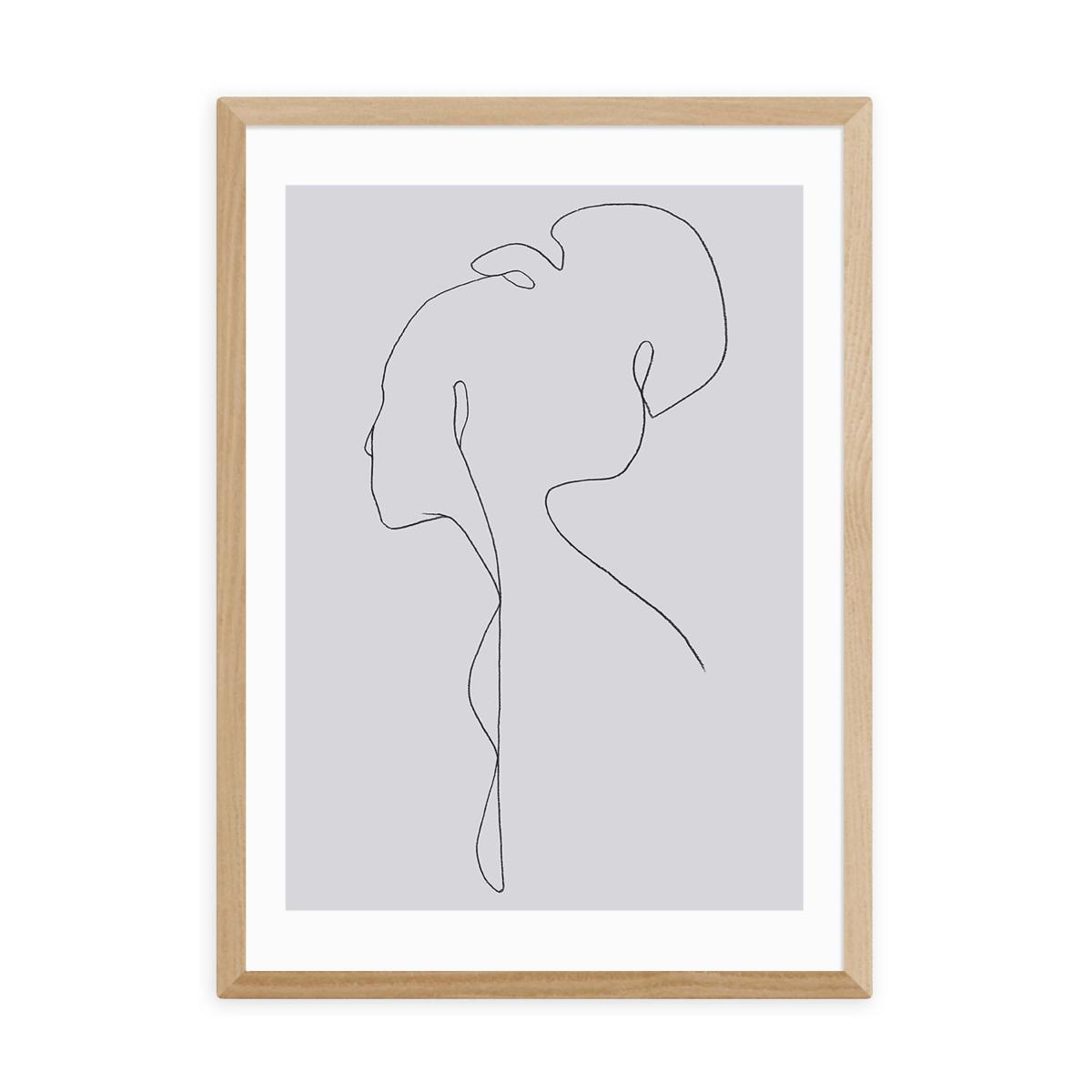 East End Prints Female Print Black and white – image 2