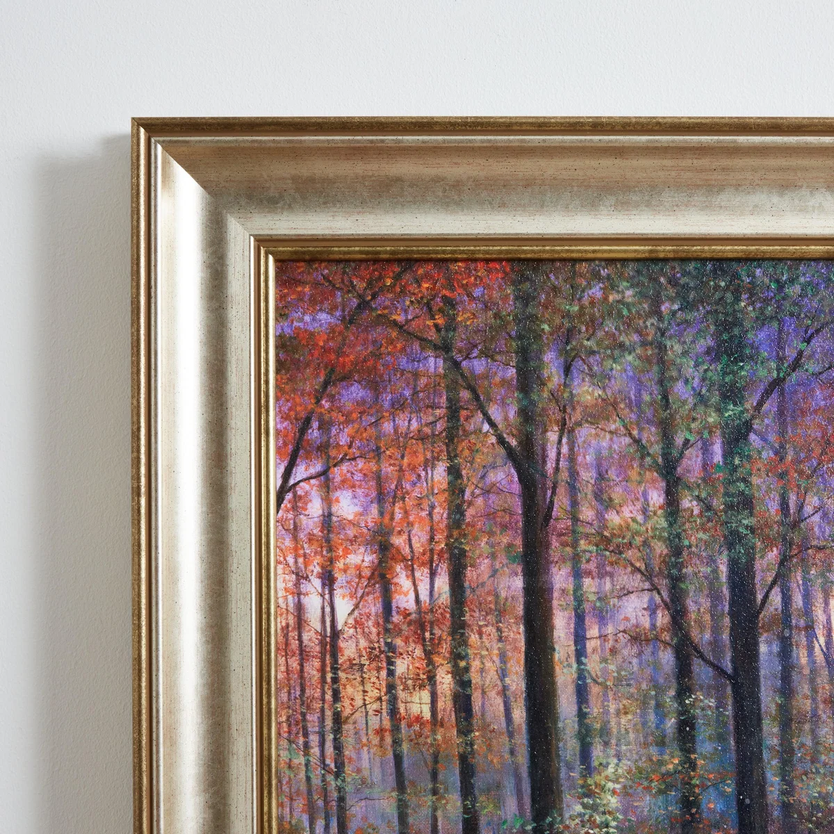 Dorma Golden Coppice Dawn Framed Print Gold – image 2