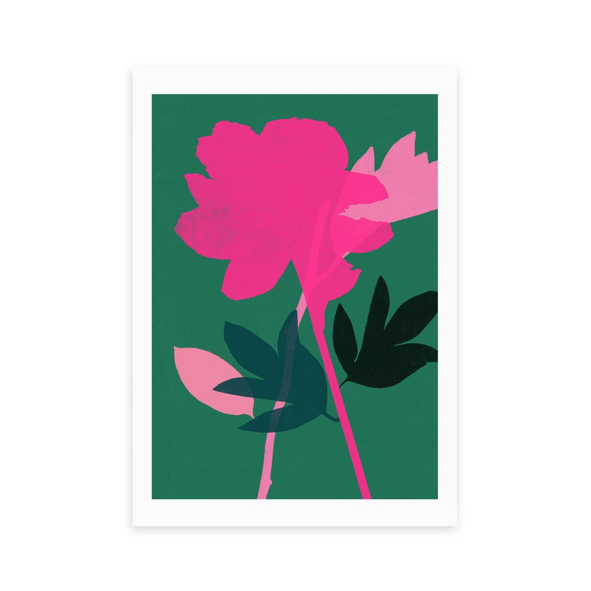 East End Prints Peony Print MultiColoured – image 2