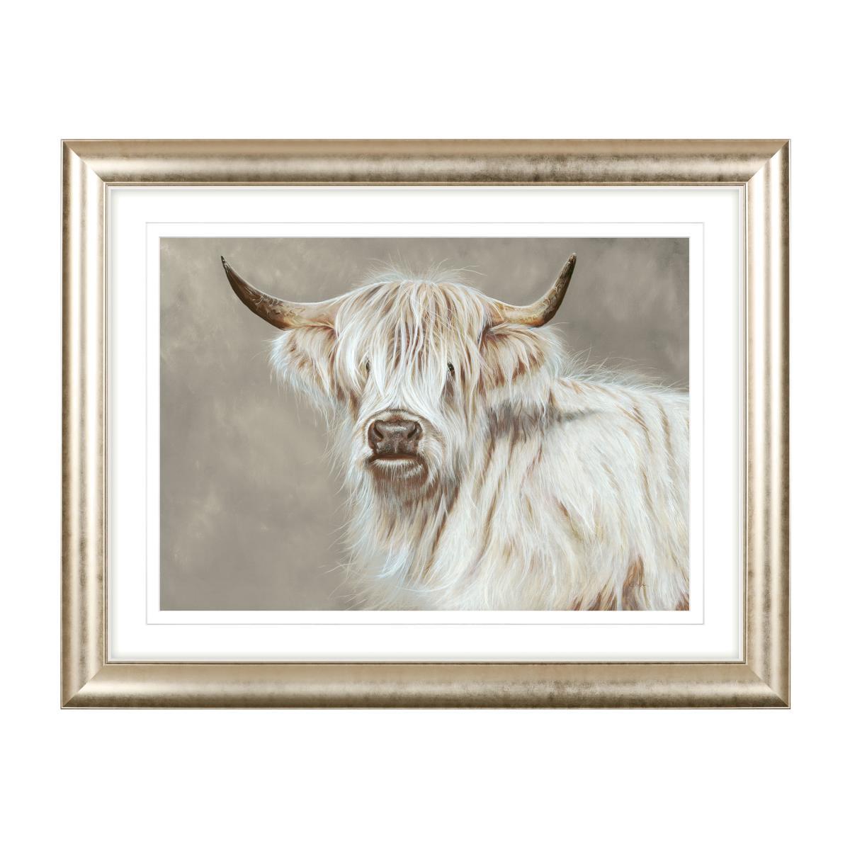 Dorma Highland Cow Grey